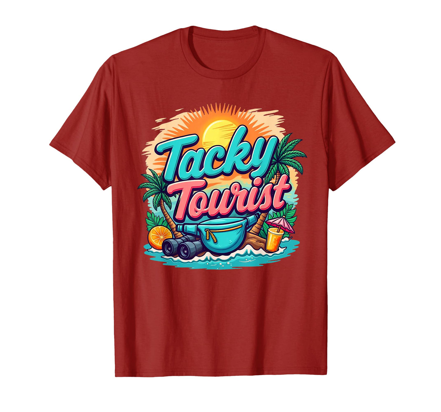 Vacay Wacky Tourist Outfit - Tacky T-Shirt Costume Idea