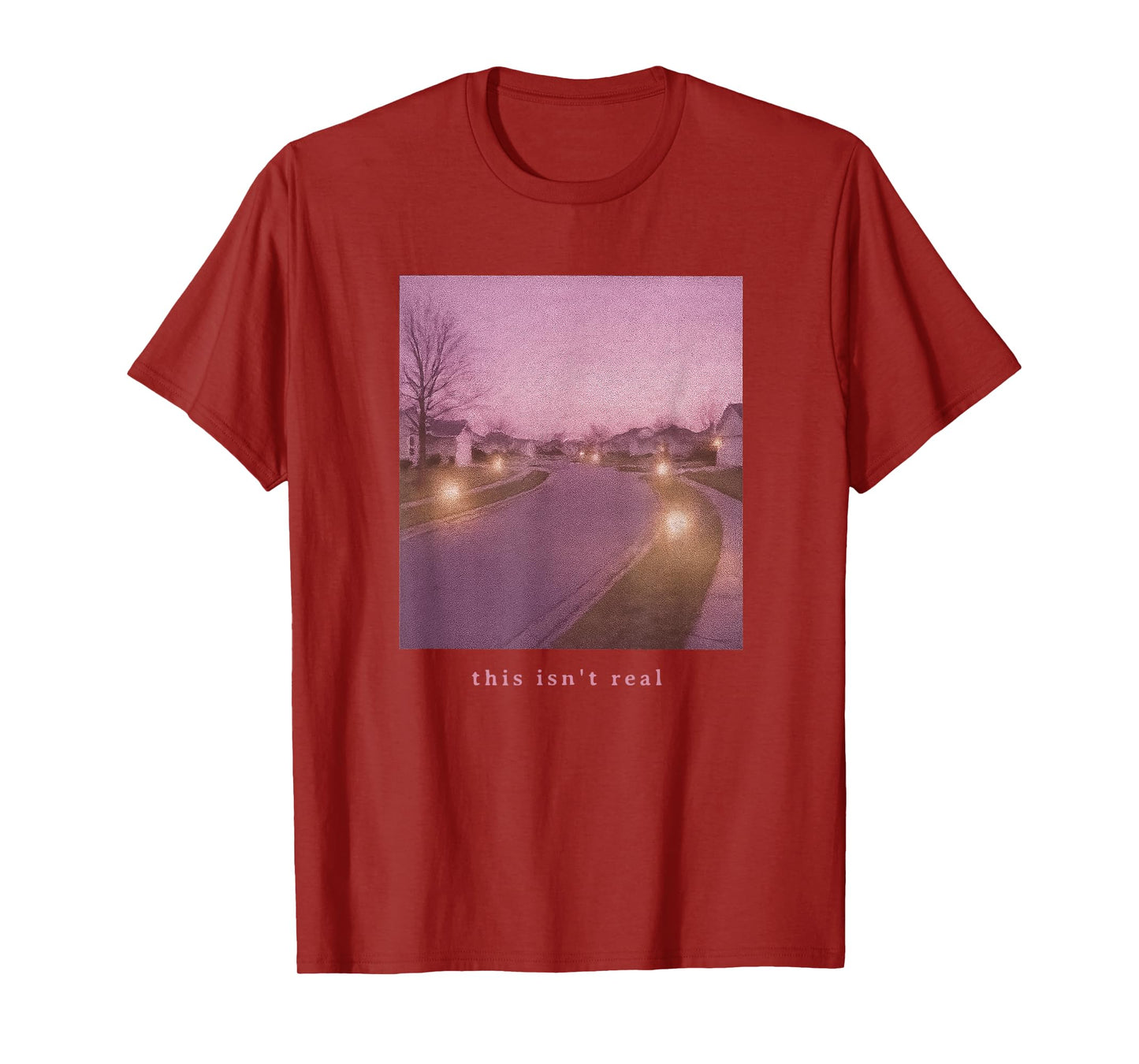 This Isn't Real Nostalgia Liminal Dreamcore Aesthetic Lovers T-Shirt