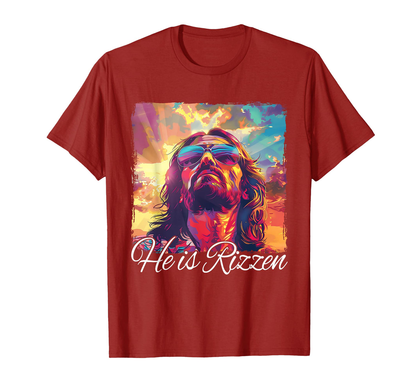 He Is Rizzen Jesus T-Shirt