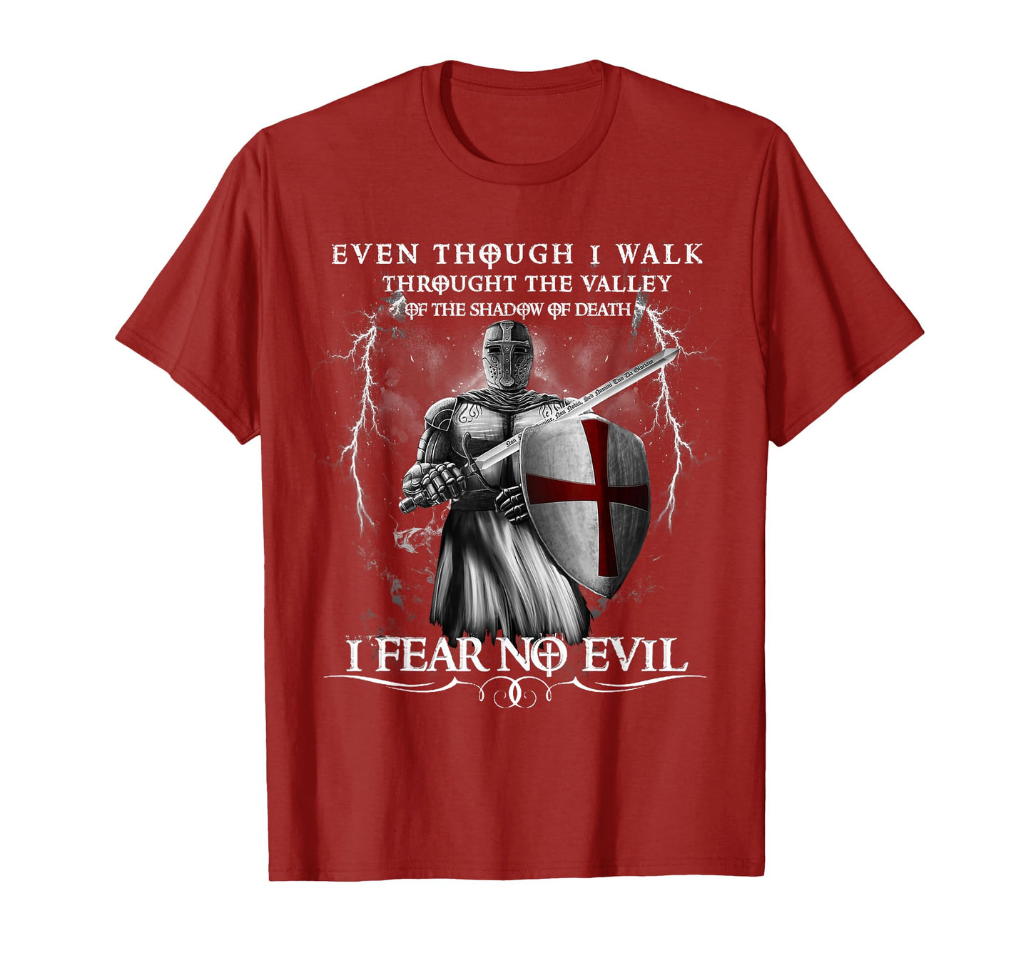 Knight Templar I Am A Child Of God A Warrior Of Christ T-Shirt