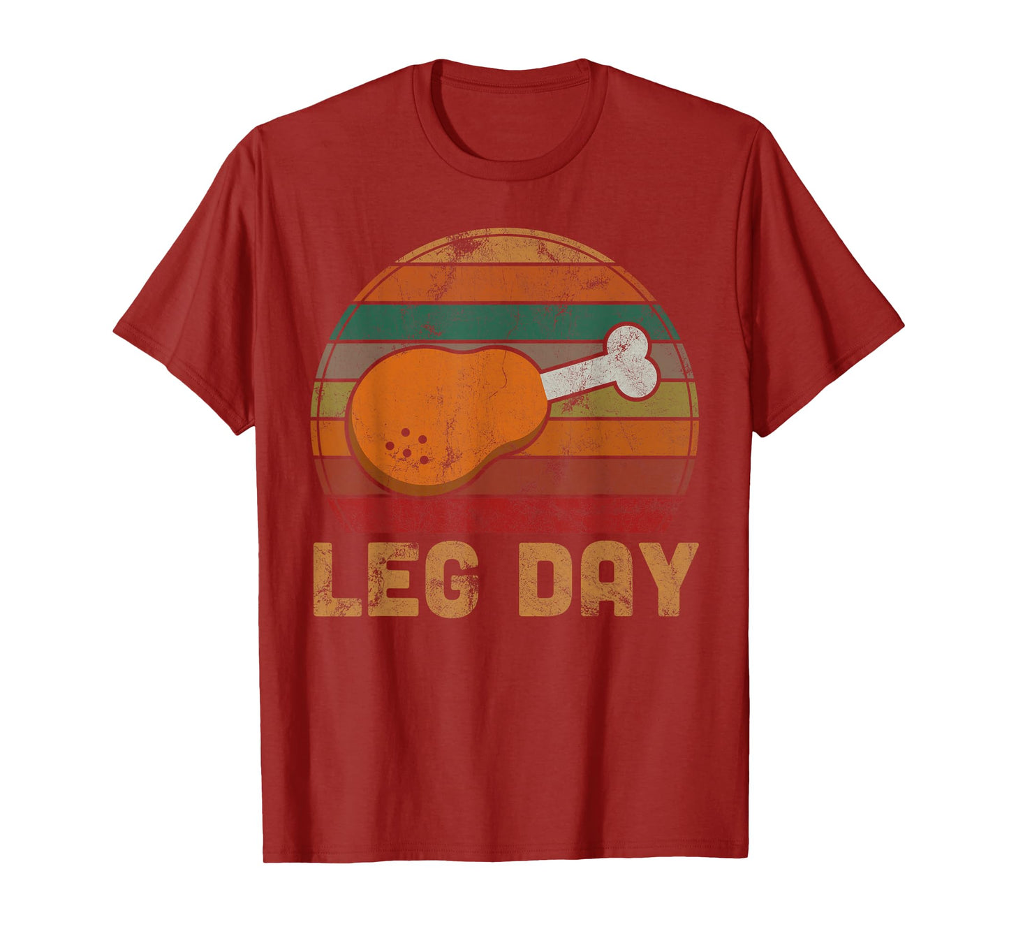 Leg Day Thanksgiving Turkey Day Gifts Pilgrim Sport Athlete T-Shirt