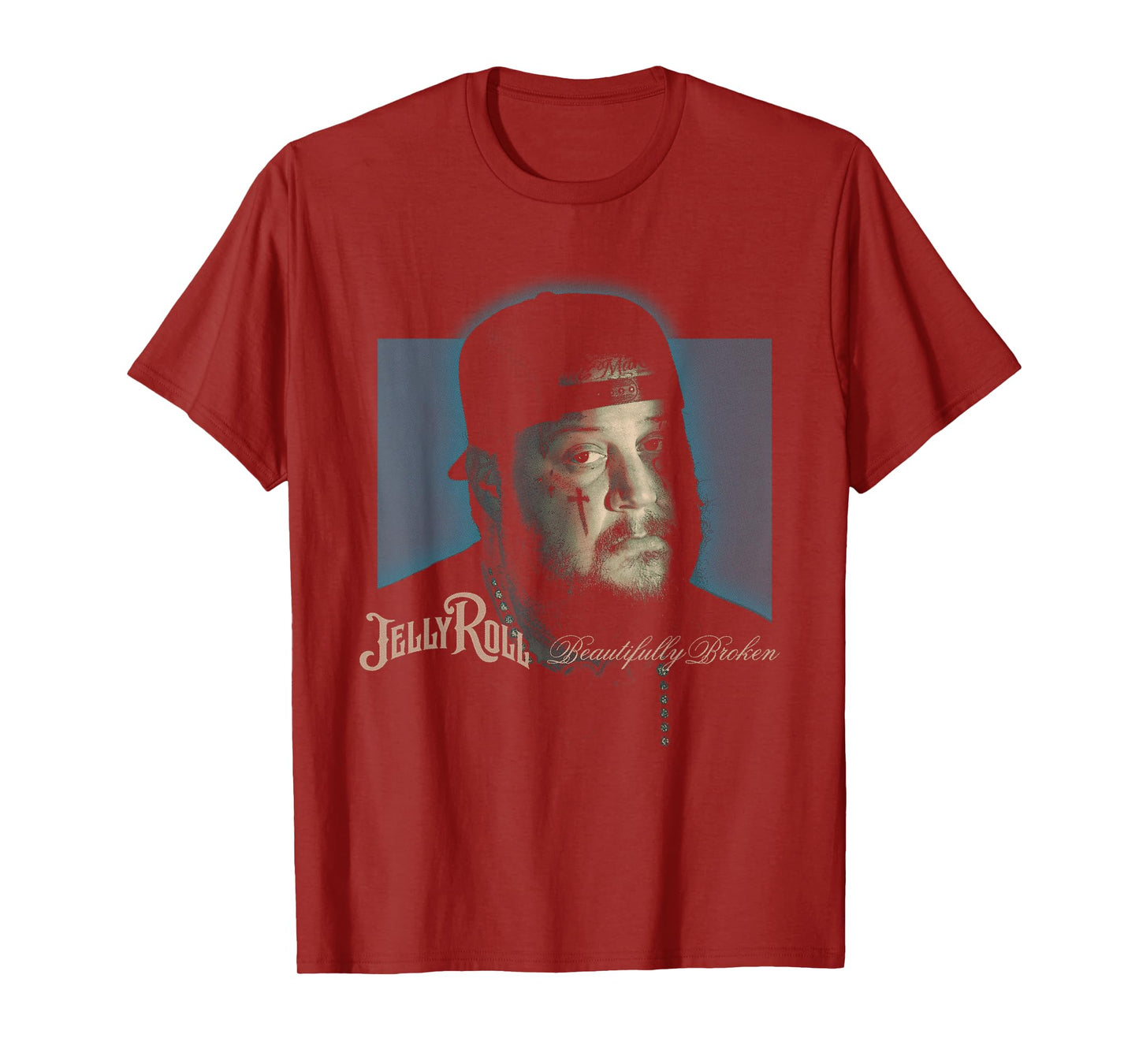 Jelly Roll - Beautifully Broken Portrait T-Shirt