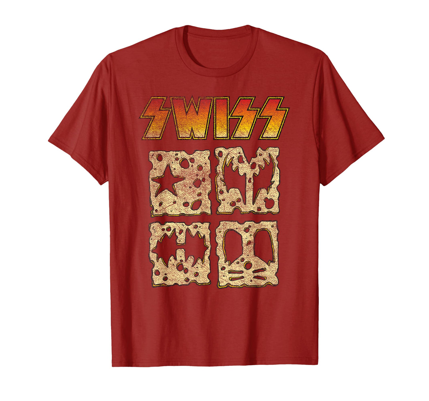 Cool Keto Cheesy Rock Roll Band T-Shirt T-Shirt