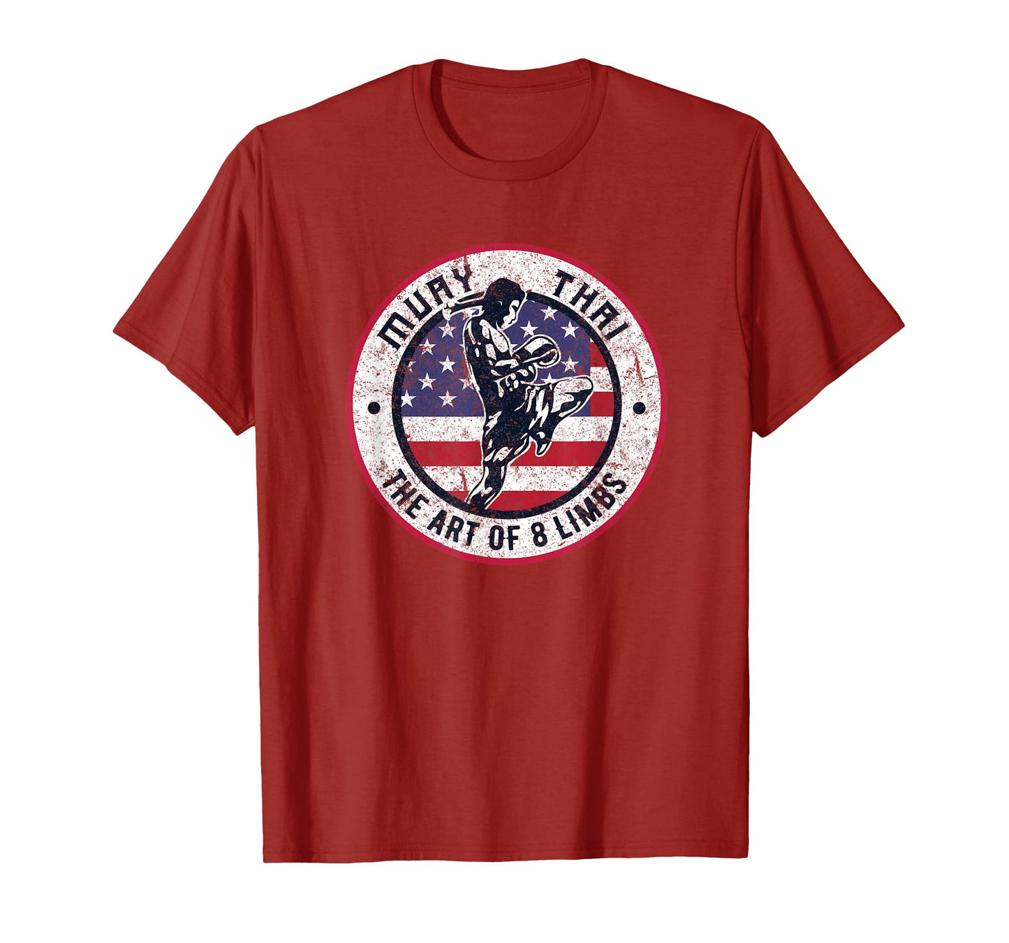 Vintage Muay Thai Karate | Boxing Mixed Martial Arts T-Shirt