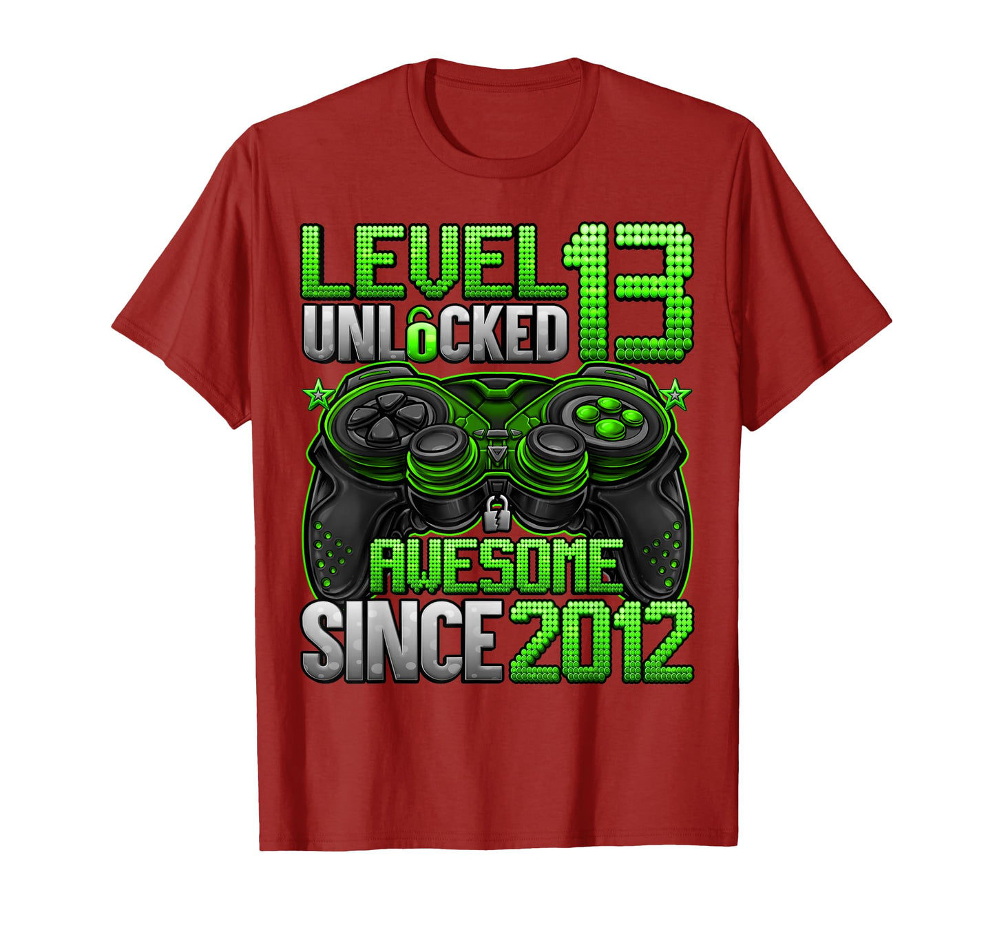 Level 13 Unlocked 13 Year Old Gifts Boys 13th Birthday Boy T-Shirt