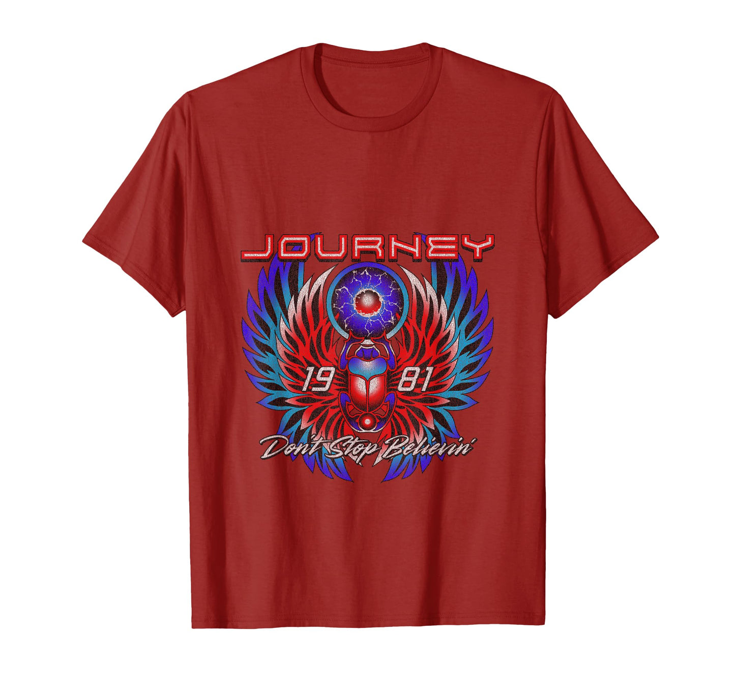 Journey Don't Stop Believin' Scarab T-Shirt