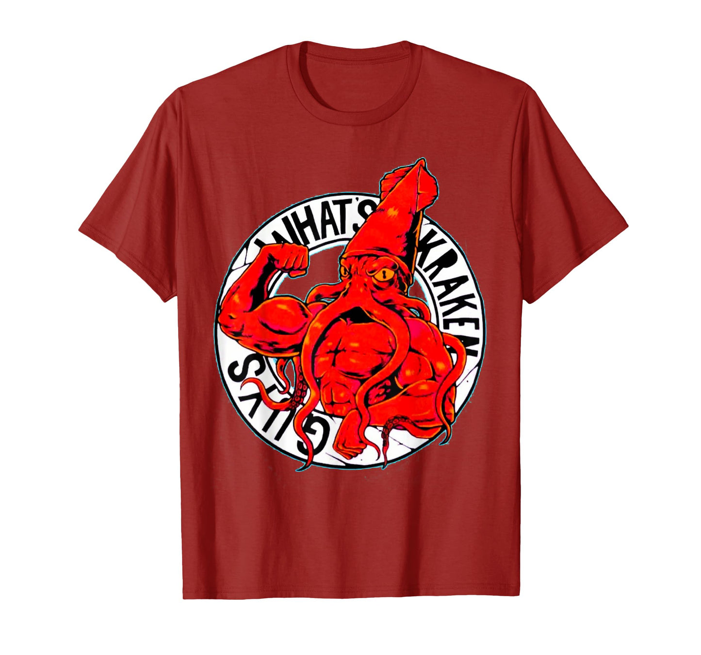 What's Kraken Gym Fitness Weightlifting Bodybuilding Workout T-Shirt