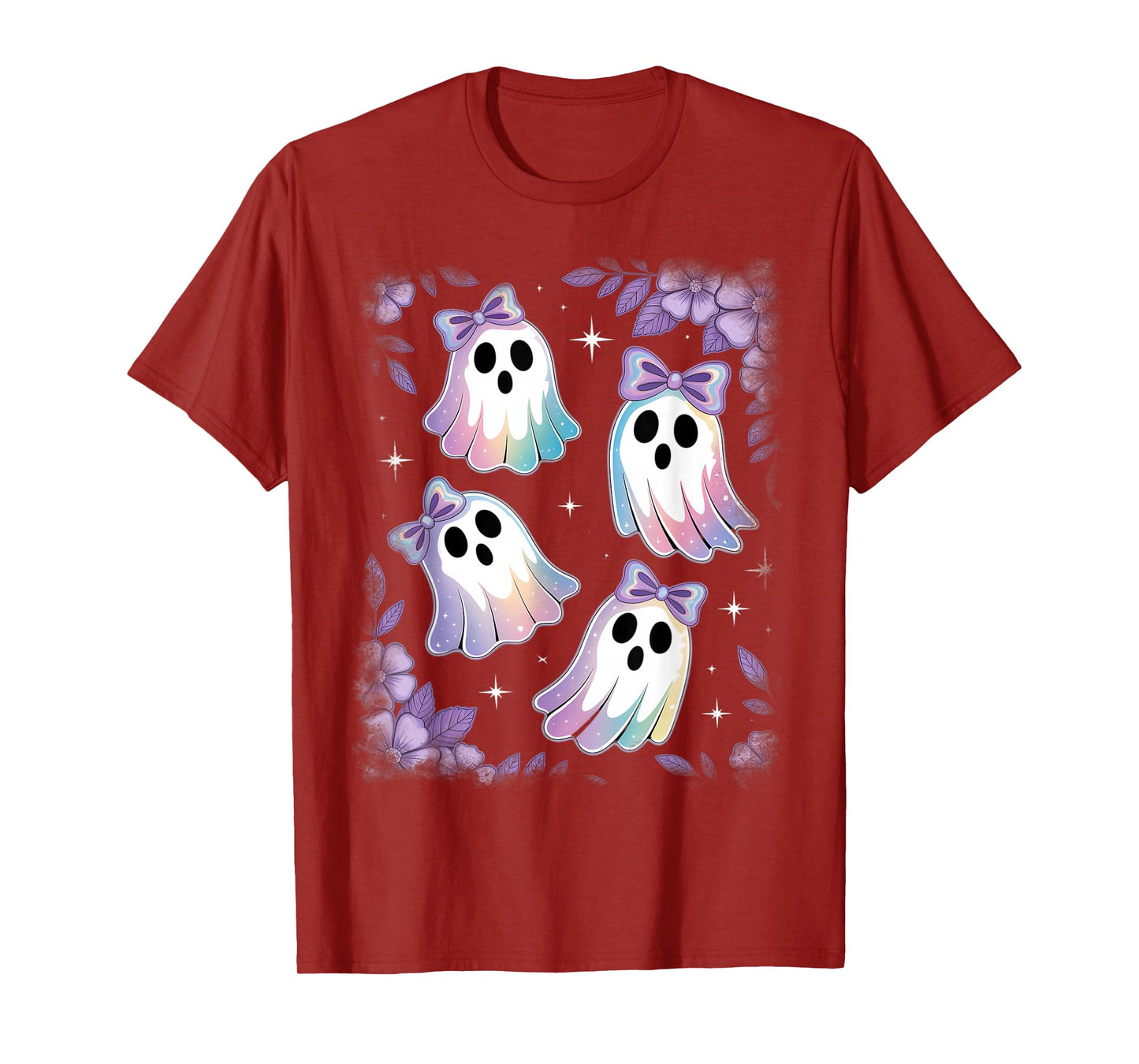 Amazing Spooky Creepy Halloween Glowing Boo Group T-Shirt