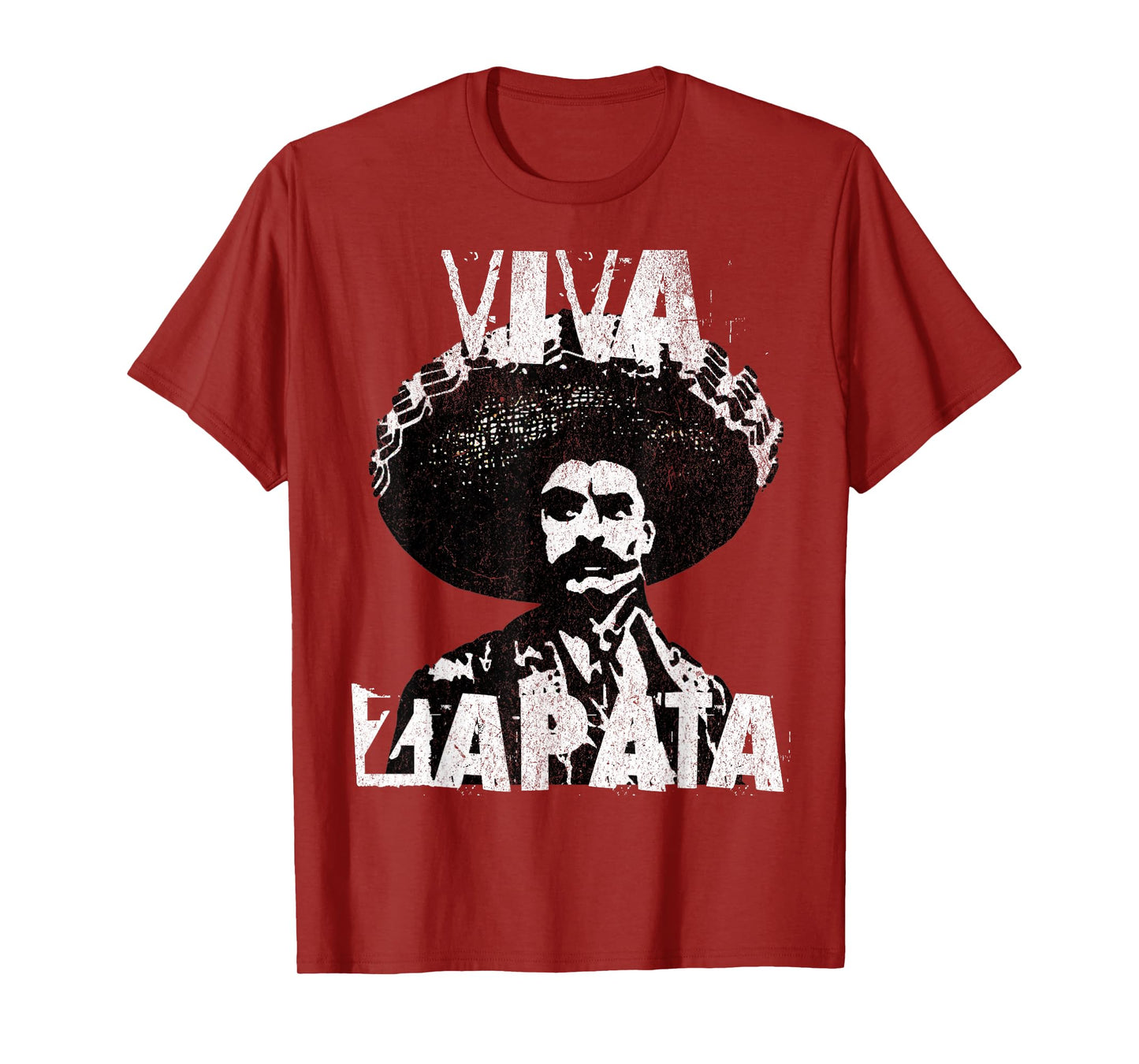 Retro Viva Zapata Abolish Ice Protest Mexican Art No Kings T-Shirt