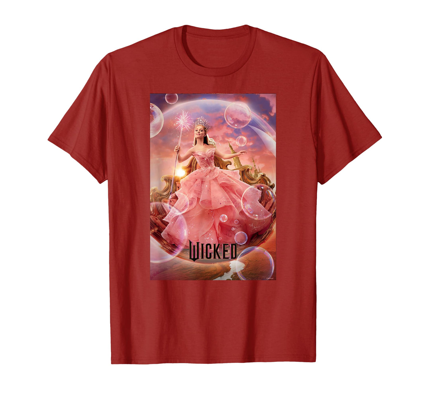 Wicked Glinda Bubble Poster T-Shirt