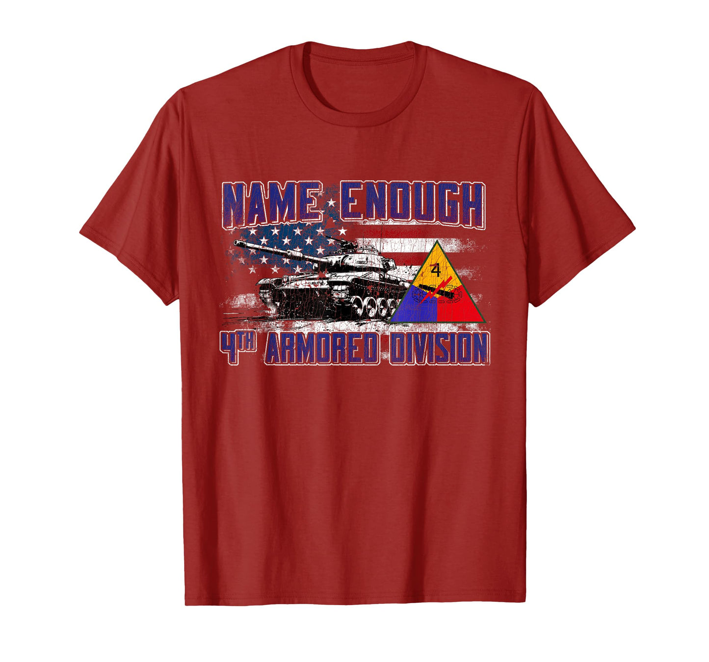 Veteran 4th Armored Division Breakthrough Vintage Gifts T-Shirt