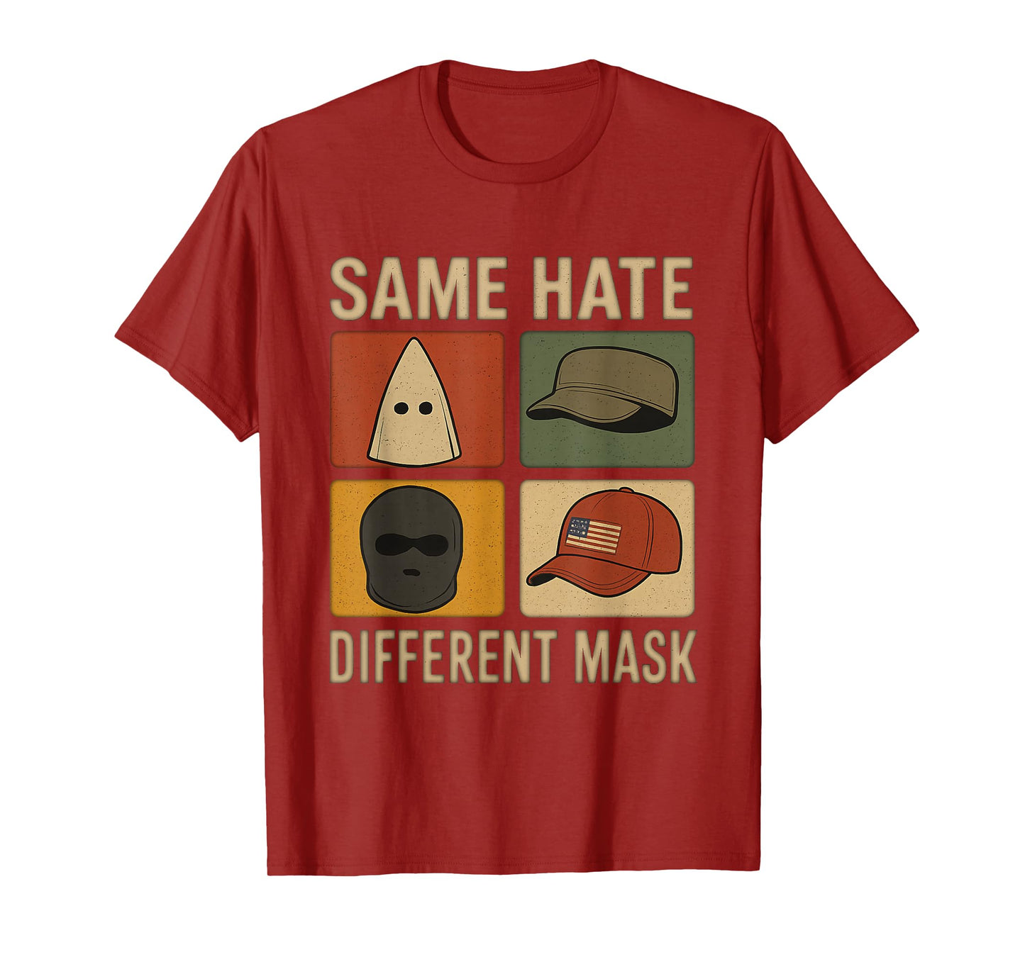 Same Shit Different Hat Retro Vintage Funny Jokes Men Women T-Shirt
