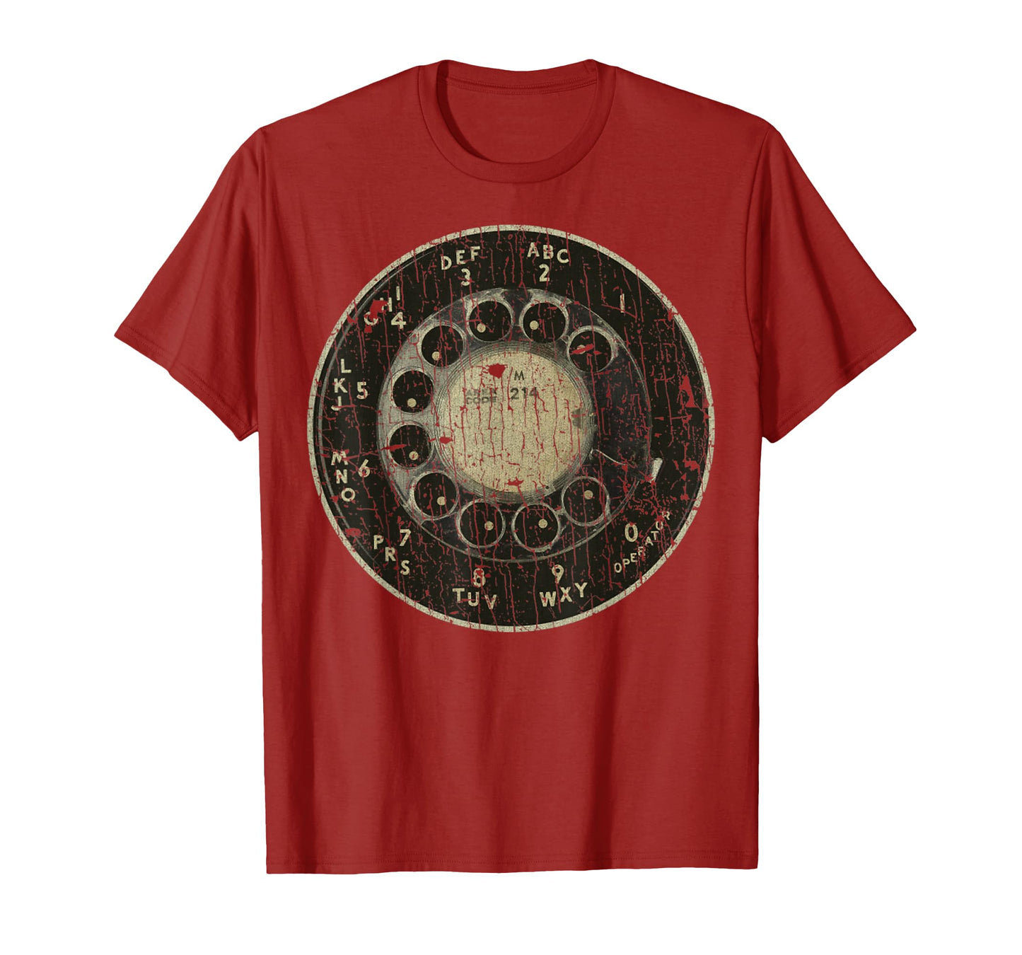 Retro Style Retro Vintage Rotary Dial Phone 60s Telephone T-Shirt