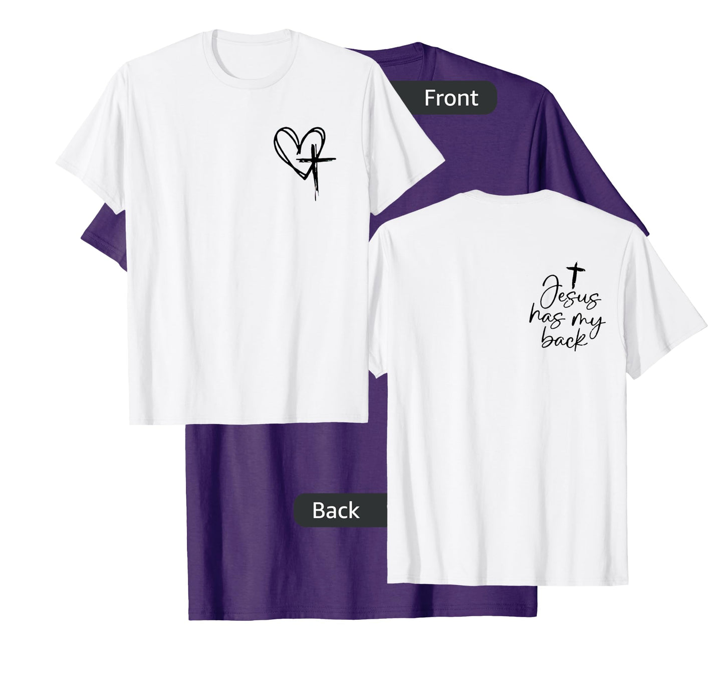 jesus has my back T-Shirt