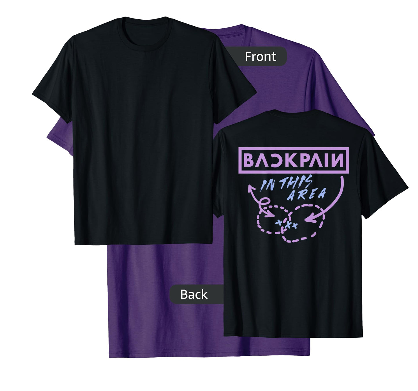 Back Pain In This Area (on back) T-Shirt