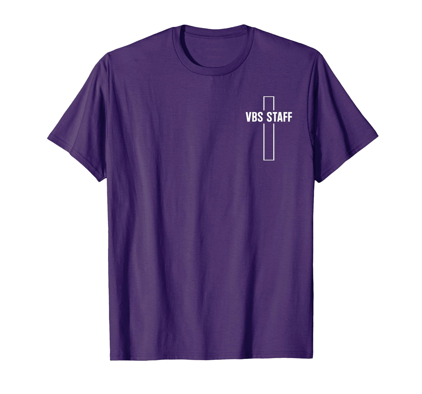 Minimalist VBS Staff 2025 Vacation Bible School Camp Teacher T-Shirt