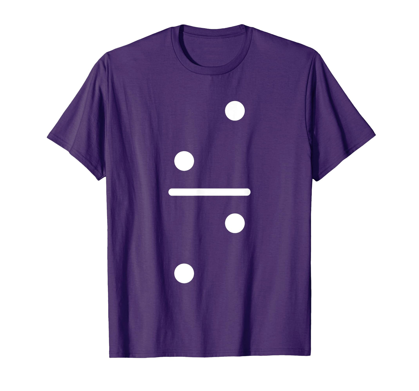 Domino Game 2 2 Dots Matching Halloween Group Costume T-Shirt