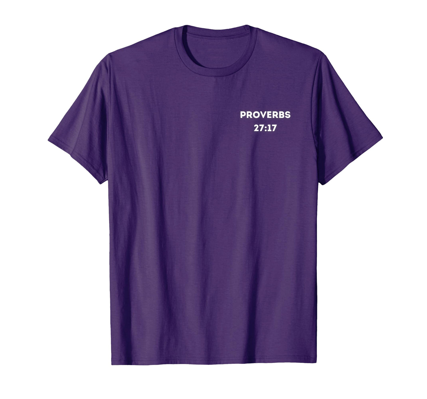 Iron Sharpens Iron Inspirational Motivational Graphic T-Shirt