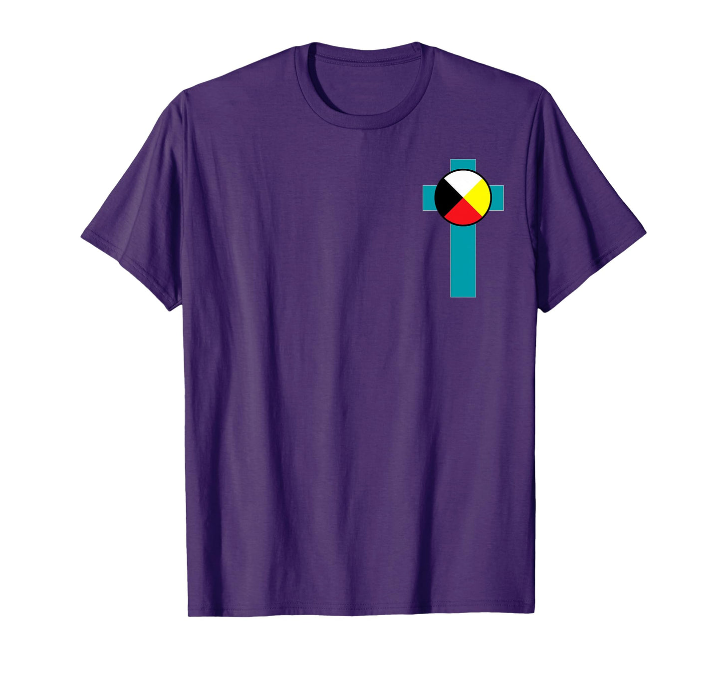 Medicine Wheel - Native American Indian Christians T-Shirt