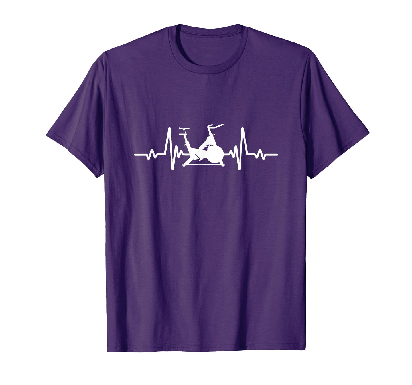 Spinning Bike Heartbeat Spin Class Indoor Cycling T-Shirt