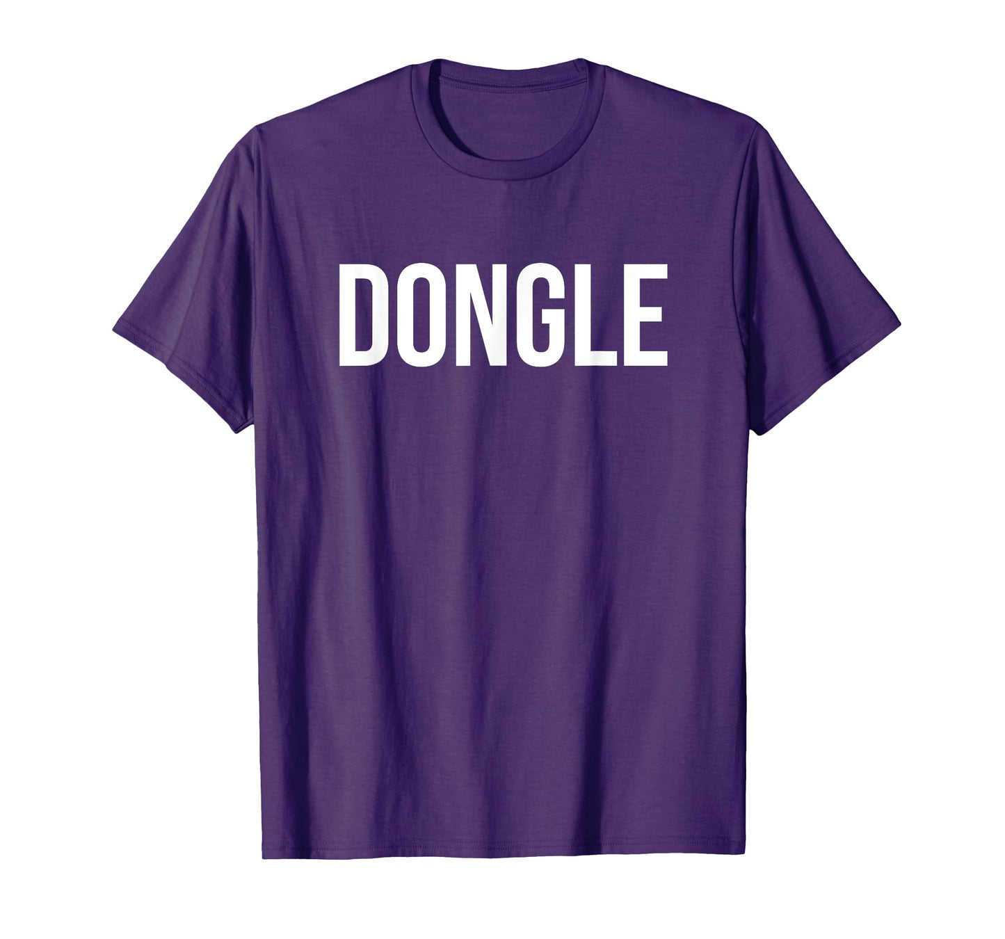 Dongle Funny Awkward Random Word Computer Nerd T-Shirt