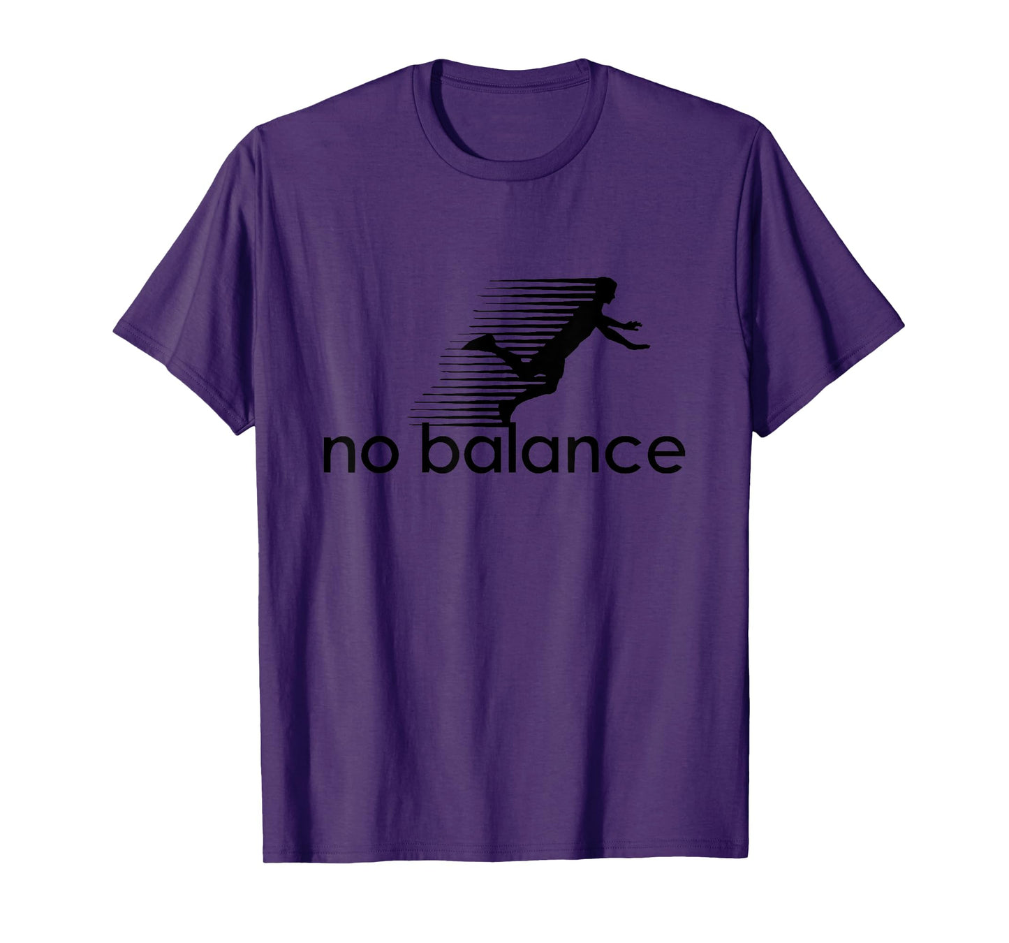 No Balance - Funny Parody Design for Sports and Humor T-Shirt