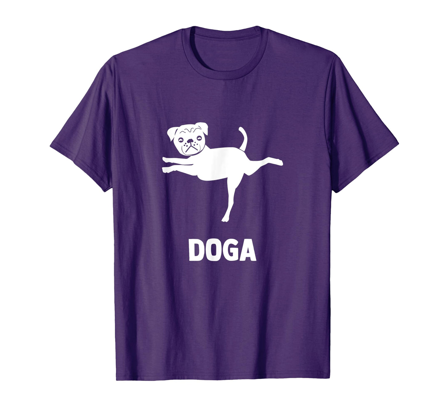 Best Dog & Yoga is DOGA T-Shirt Funny Gift T-Shirt for Men Women