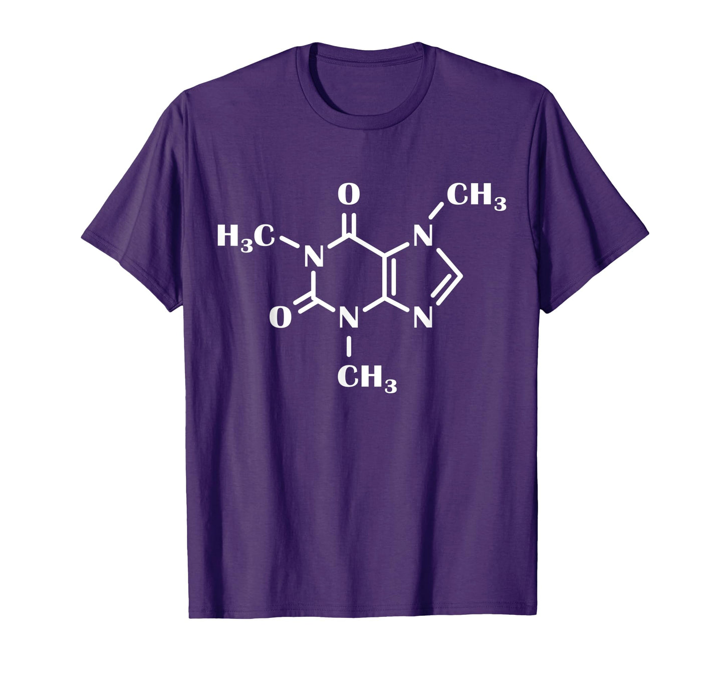 Caffeine Molecule | Coffee Shop Barista | Organic Chemistry T-Shirt