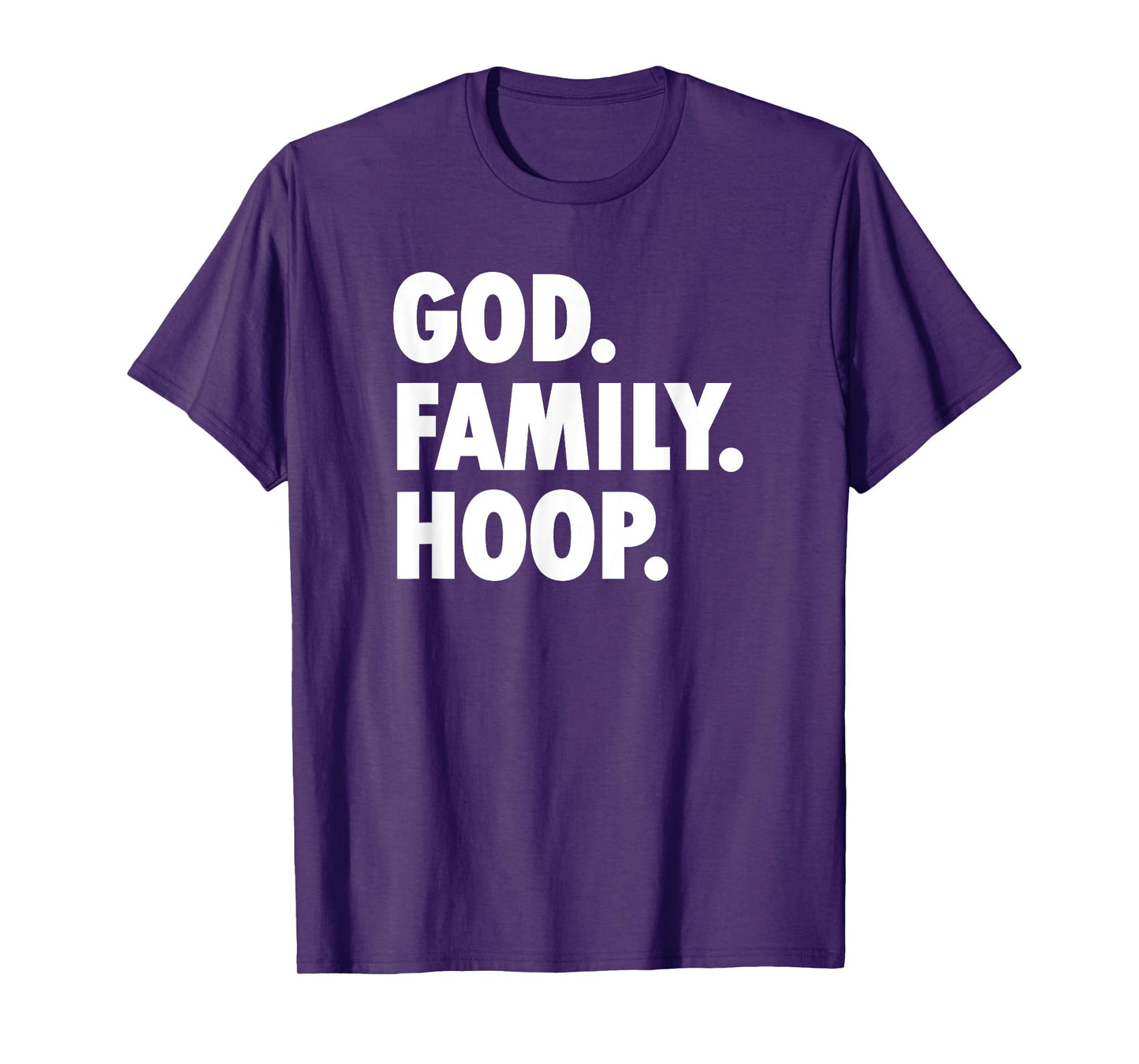God Family Hoop - Novelty Basketball T-Shirt