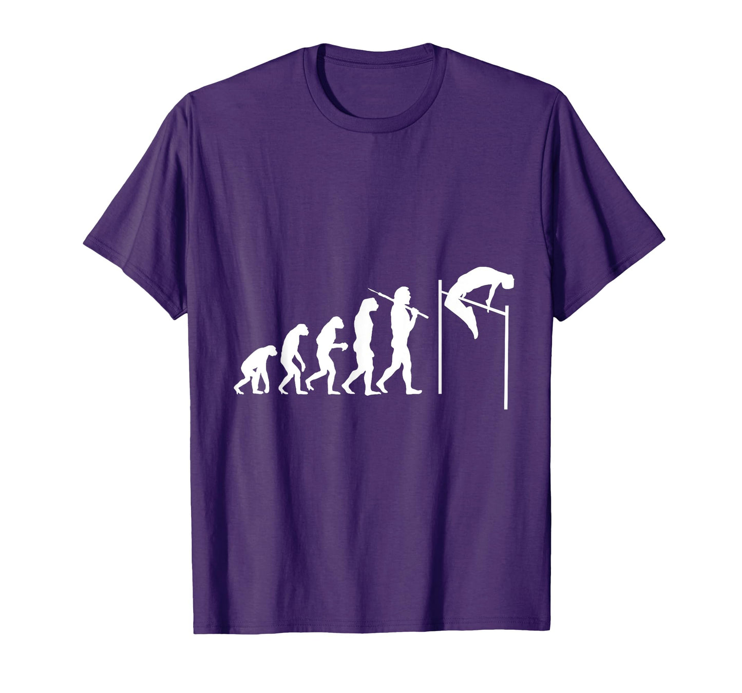 Funny Evolution High Jump Athletics T-Shirt