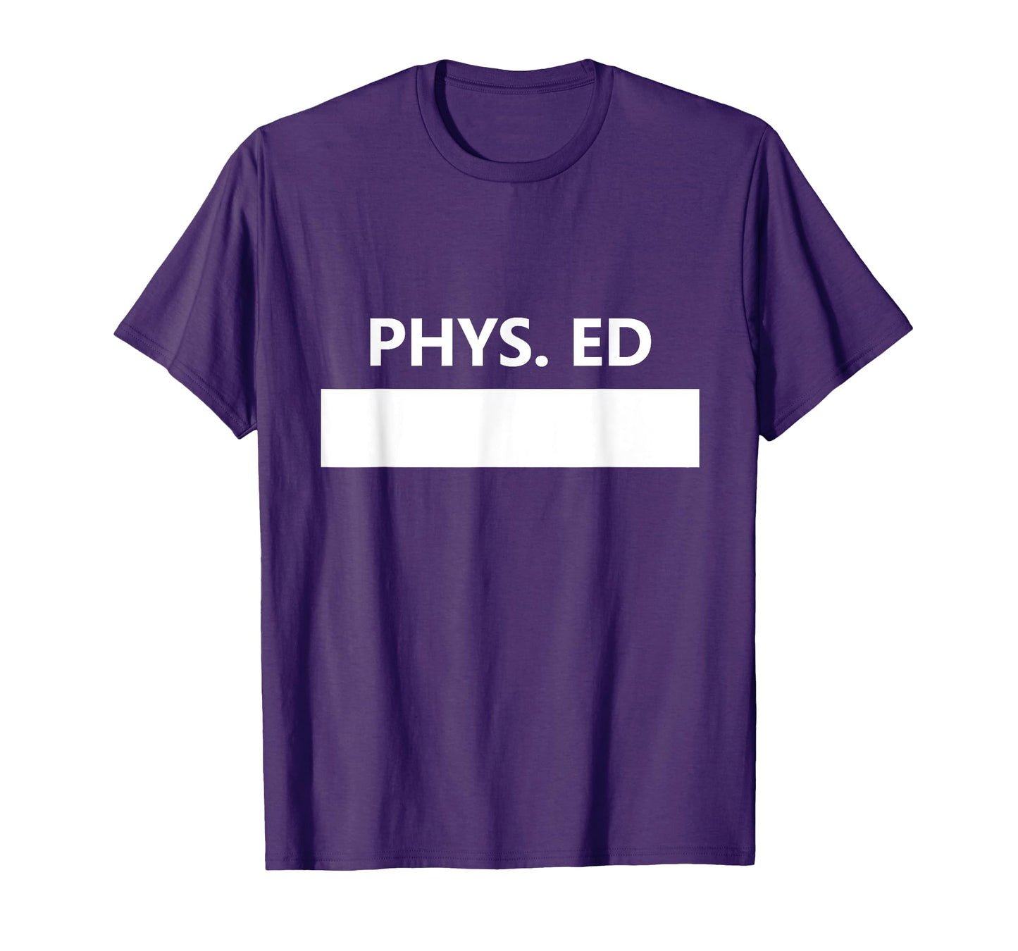Gym PE Class Uniform School Physical Education Middle T-Shirt