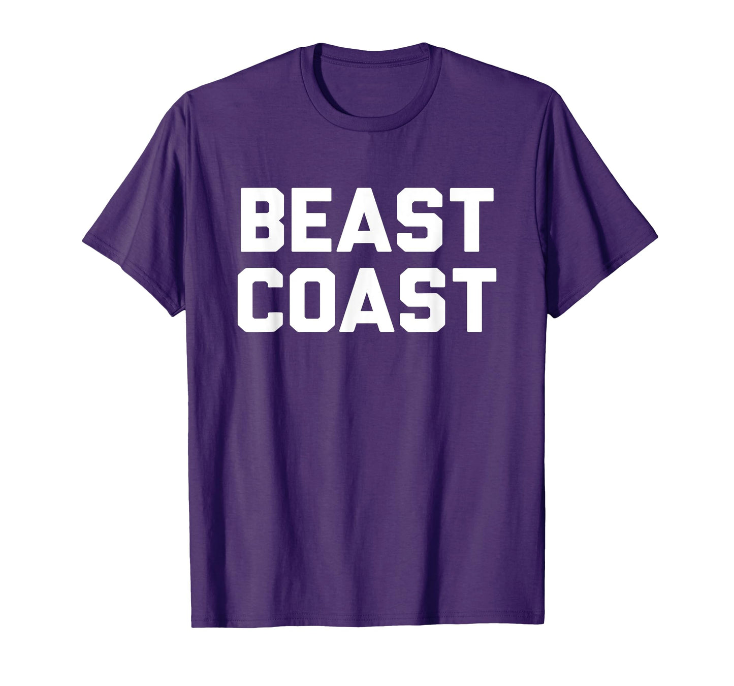 Beast Coast T-Shirt Novelty East Coast Gift T-Shirt