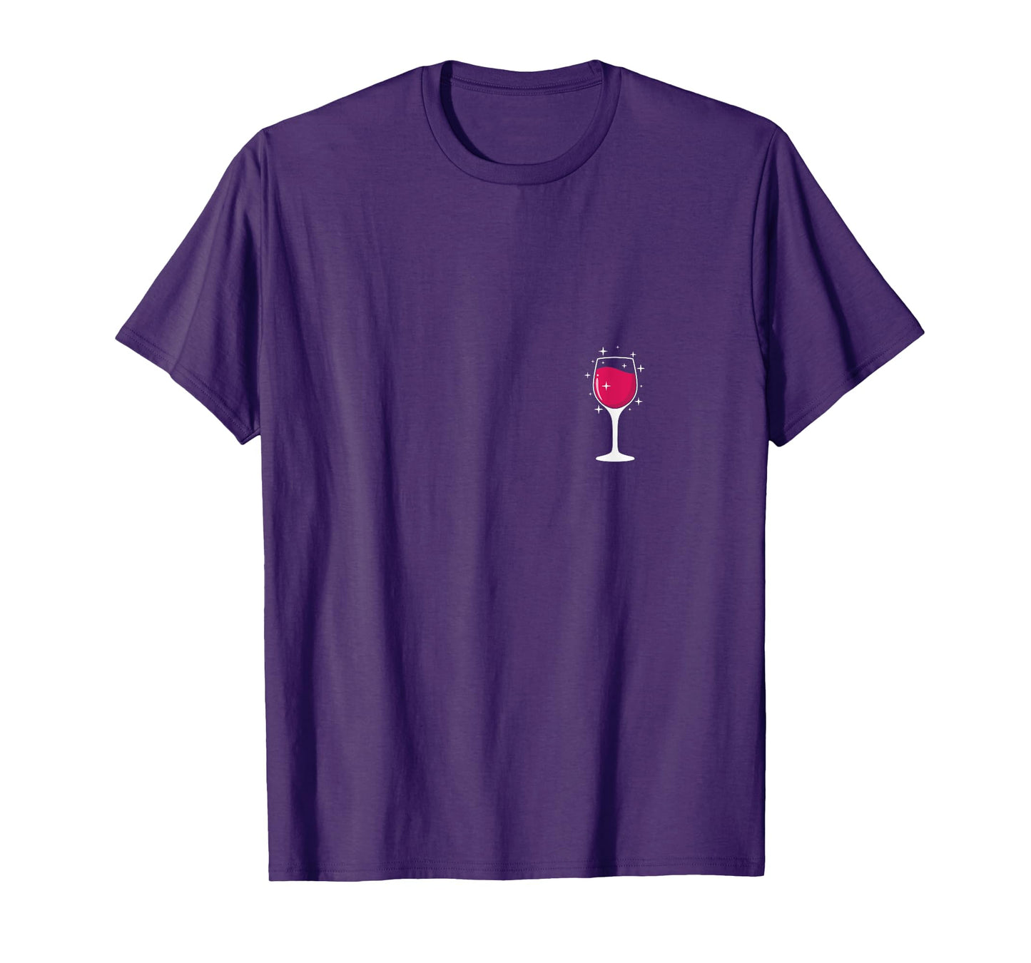 Wine Glass Sparkle T-Shirt
