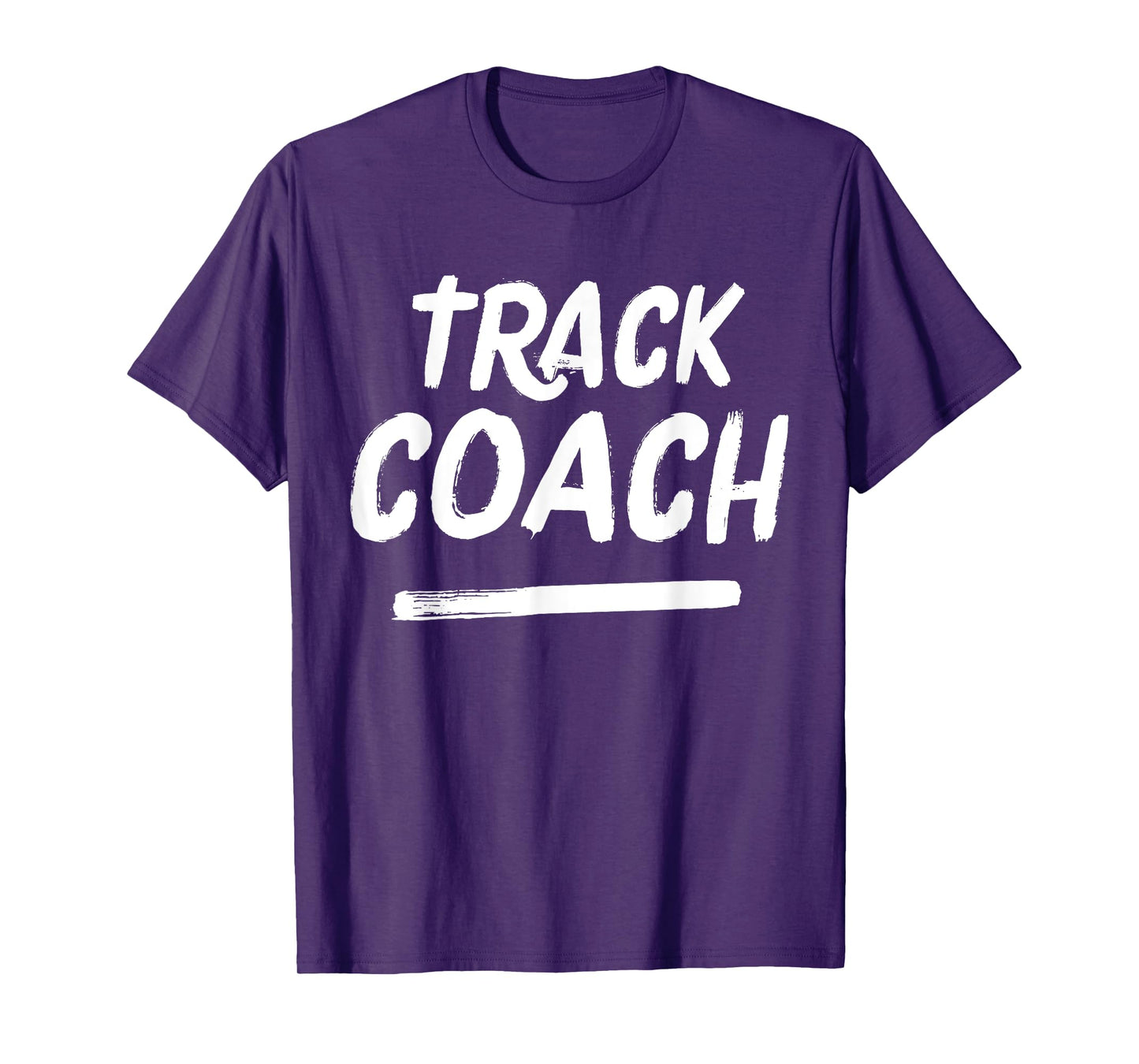 Track Coach Retro Distressed Coaches Appreciation T-Shirt