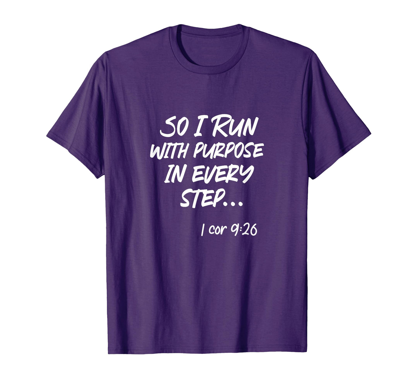 Running Marathon Runner Christian Athlete T-Shirt