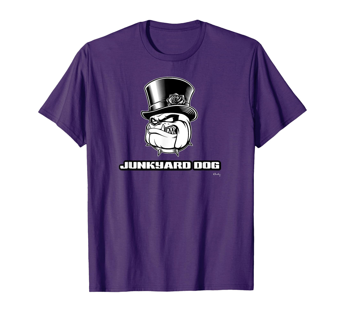 Junkyard Dog T-Shirt | Gym Strong Weightlifter T-Shirt