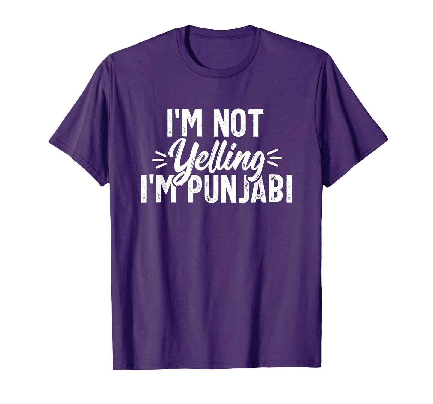 Not Yelling Punjabi Desi Sikh Funny Indian Novelty T-Shirt