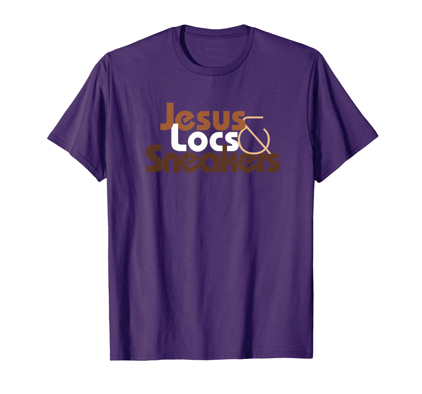 Jesus Locs and Sneakers Melanin T-Shirt