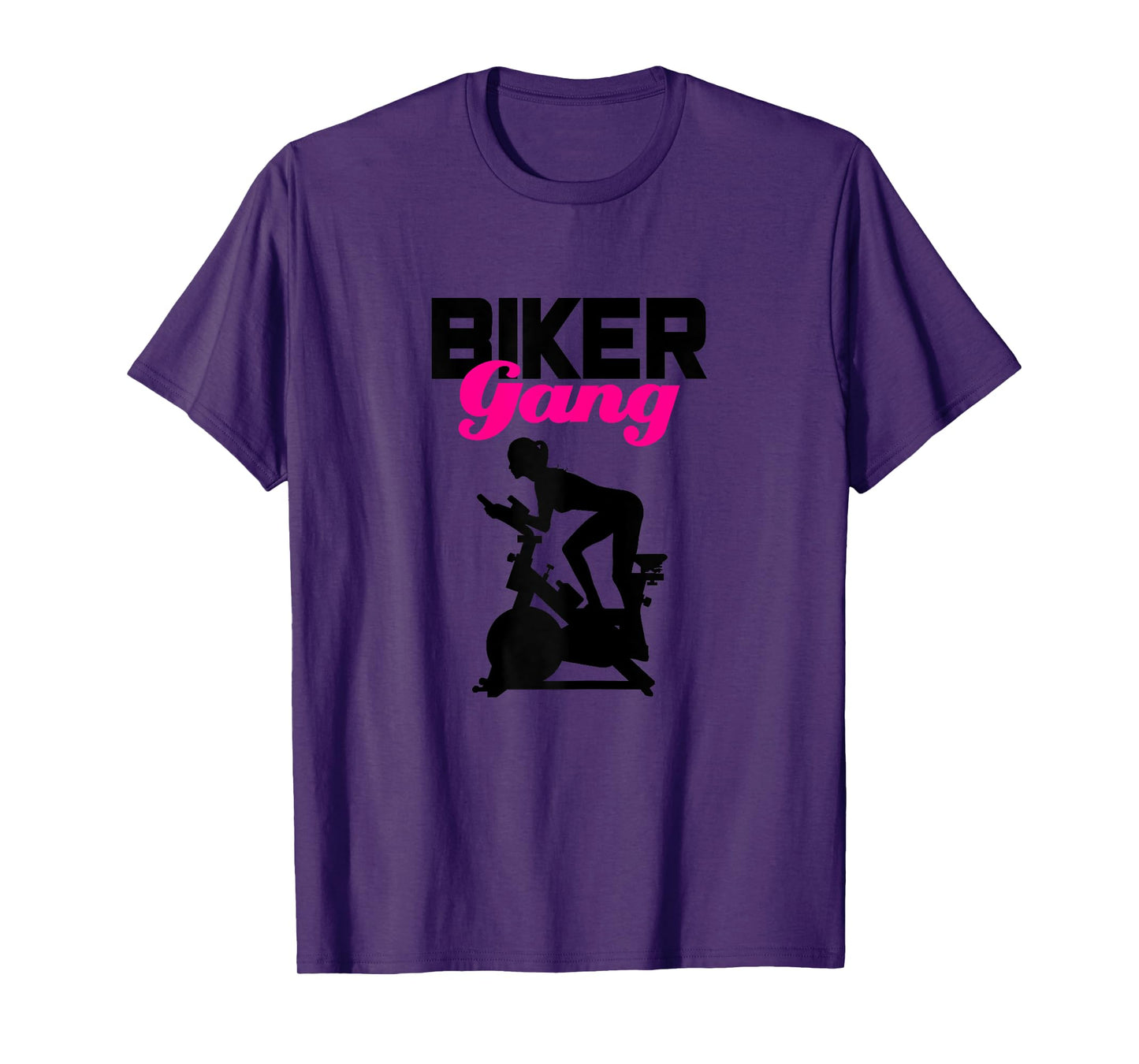 Biker Gang Spinning Spin Indoor Cycling Gym Workout T-Shirt