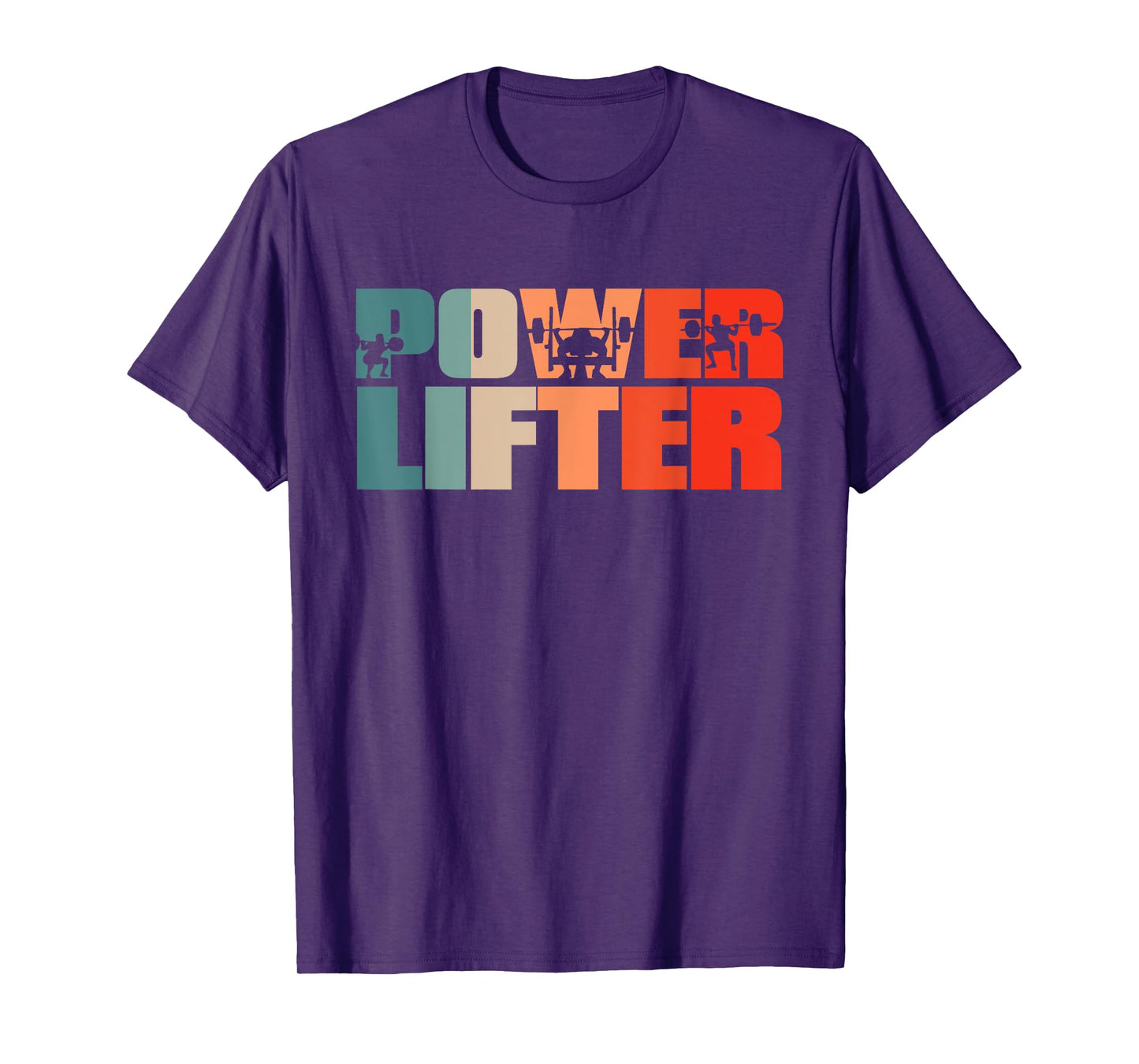 Retro Powerlifting Gym Weightlifting - Vintage Powerlifter T-Shirt