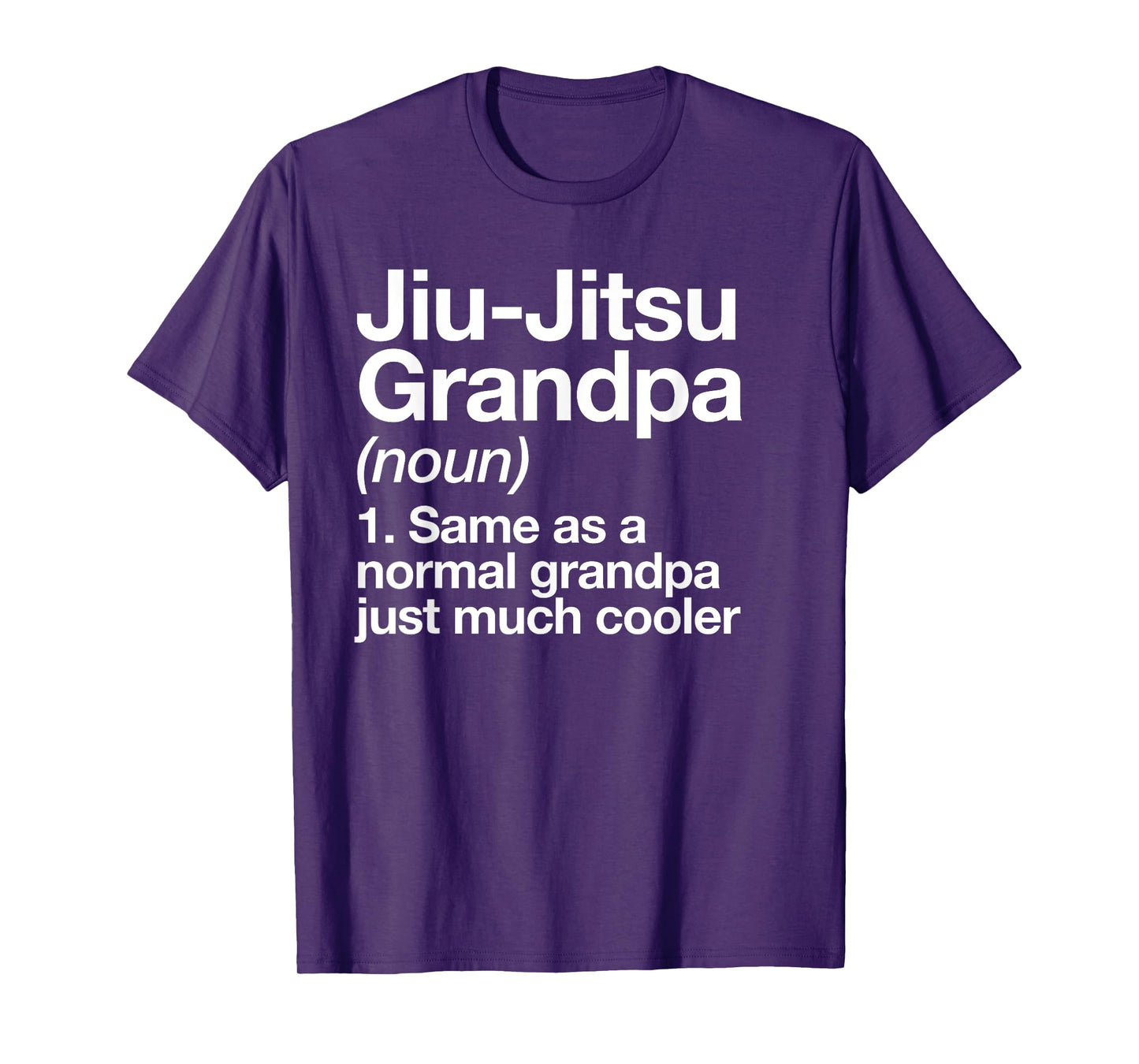 Jiu-Jitsu Grandpa Definition Funny Sports Martial Arts T-Shirt