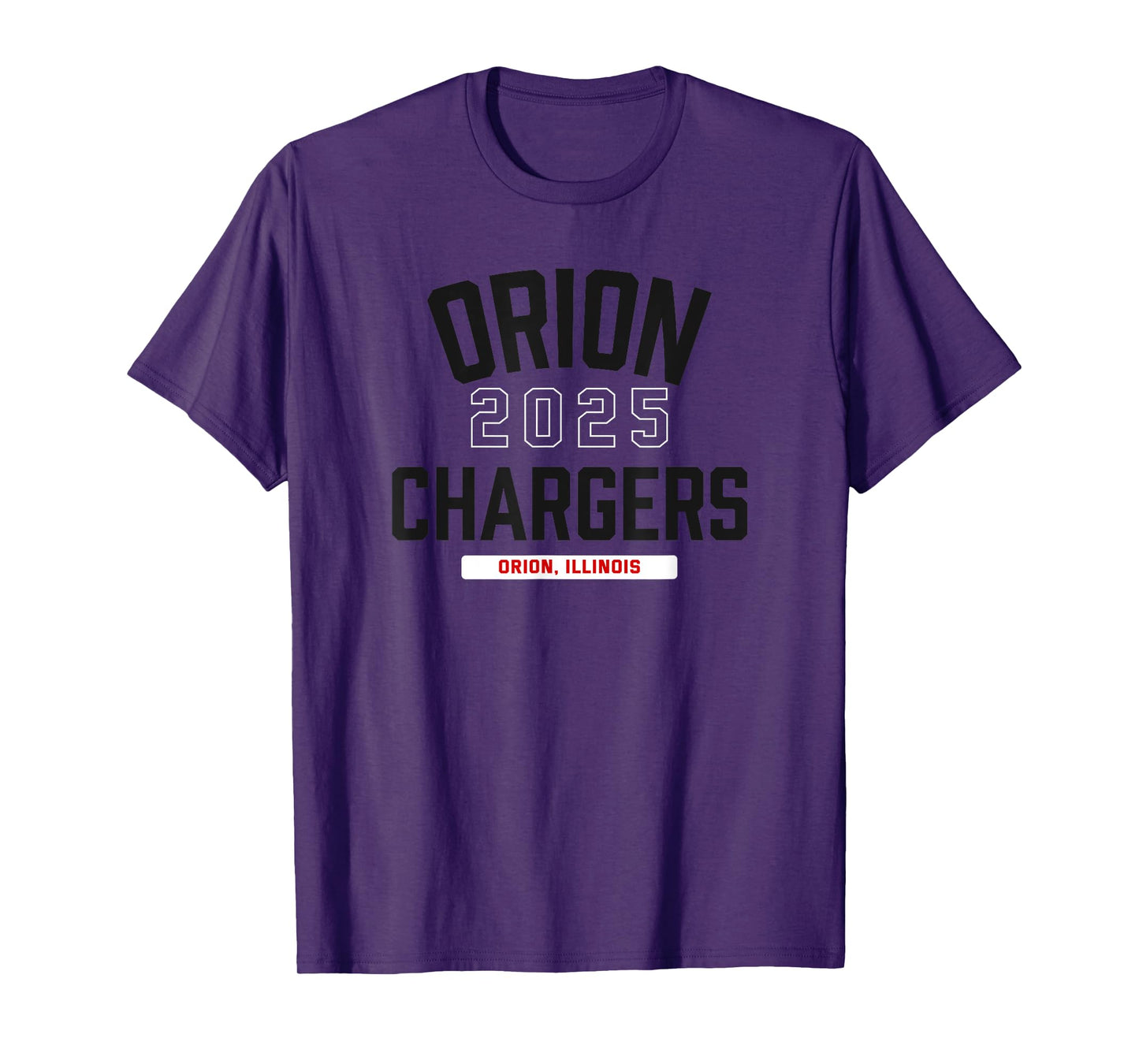 Orion Chargers Orion, Illinois 2025 T-Shirt