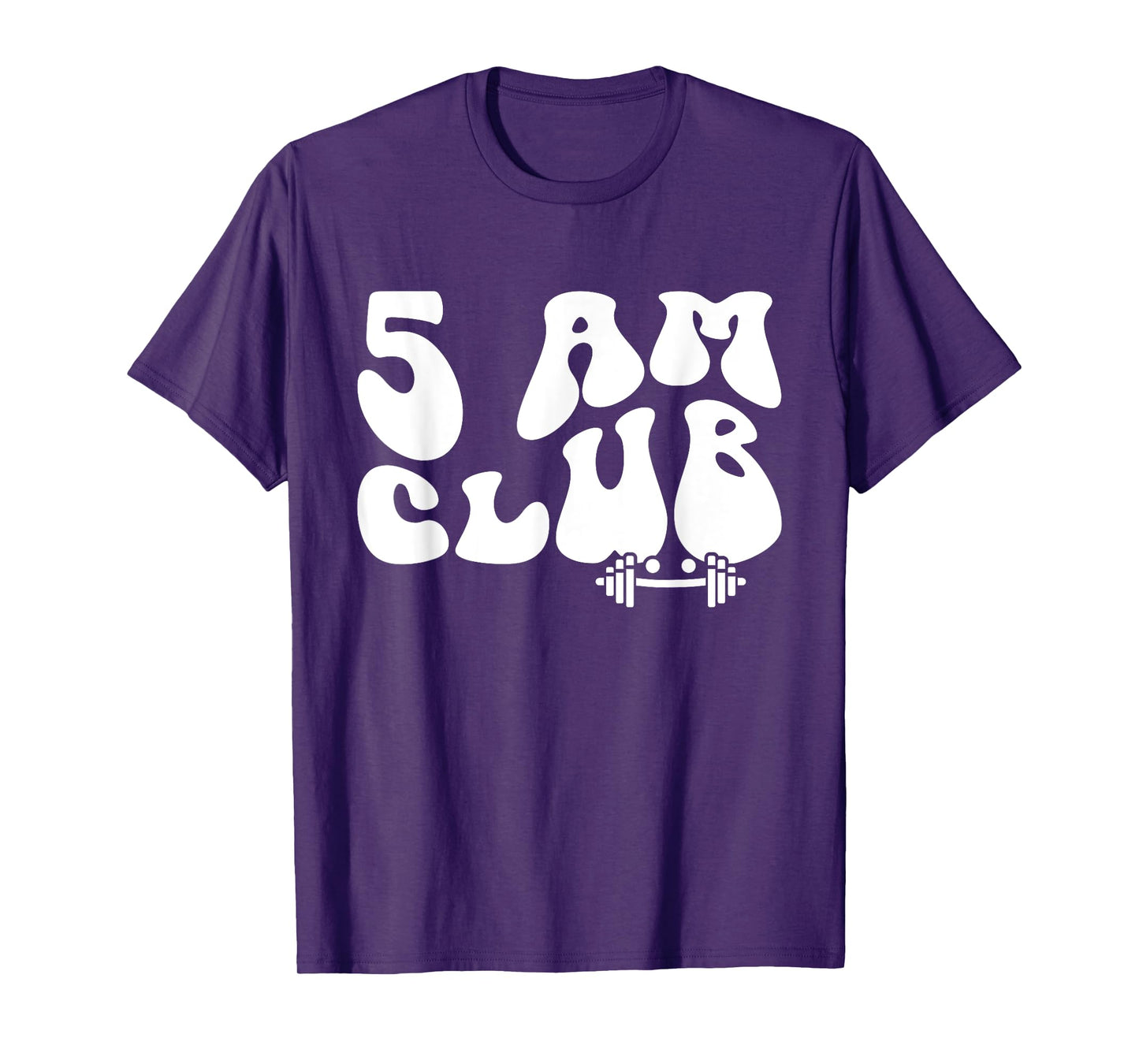 5 AM Club Gym Fitness & Workout Crew T-Shirt
