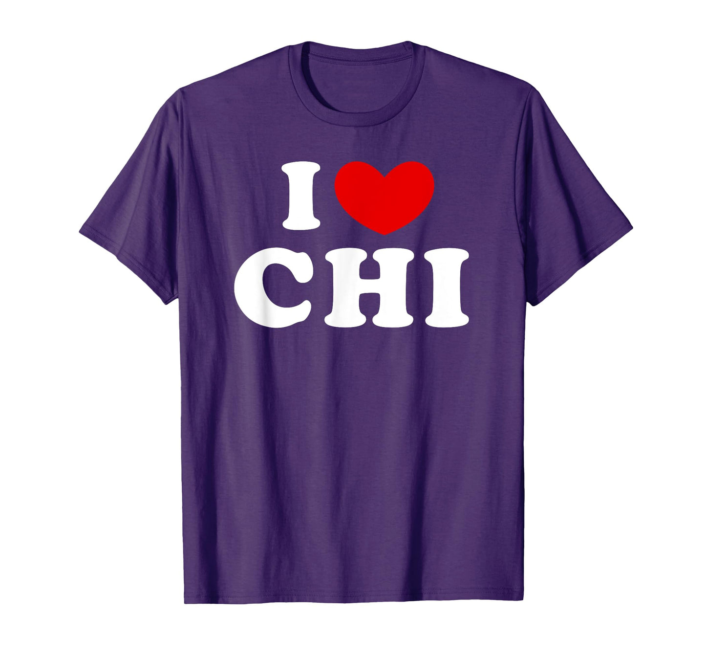 I Love Chi, I Heart Chi T-Shirt