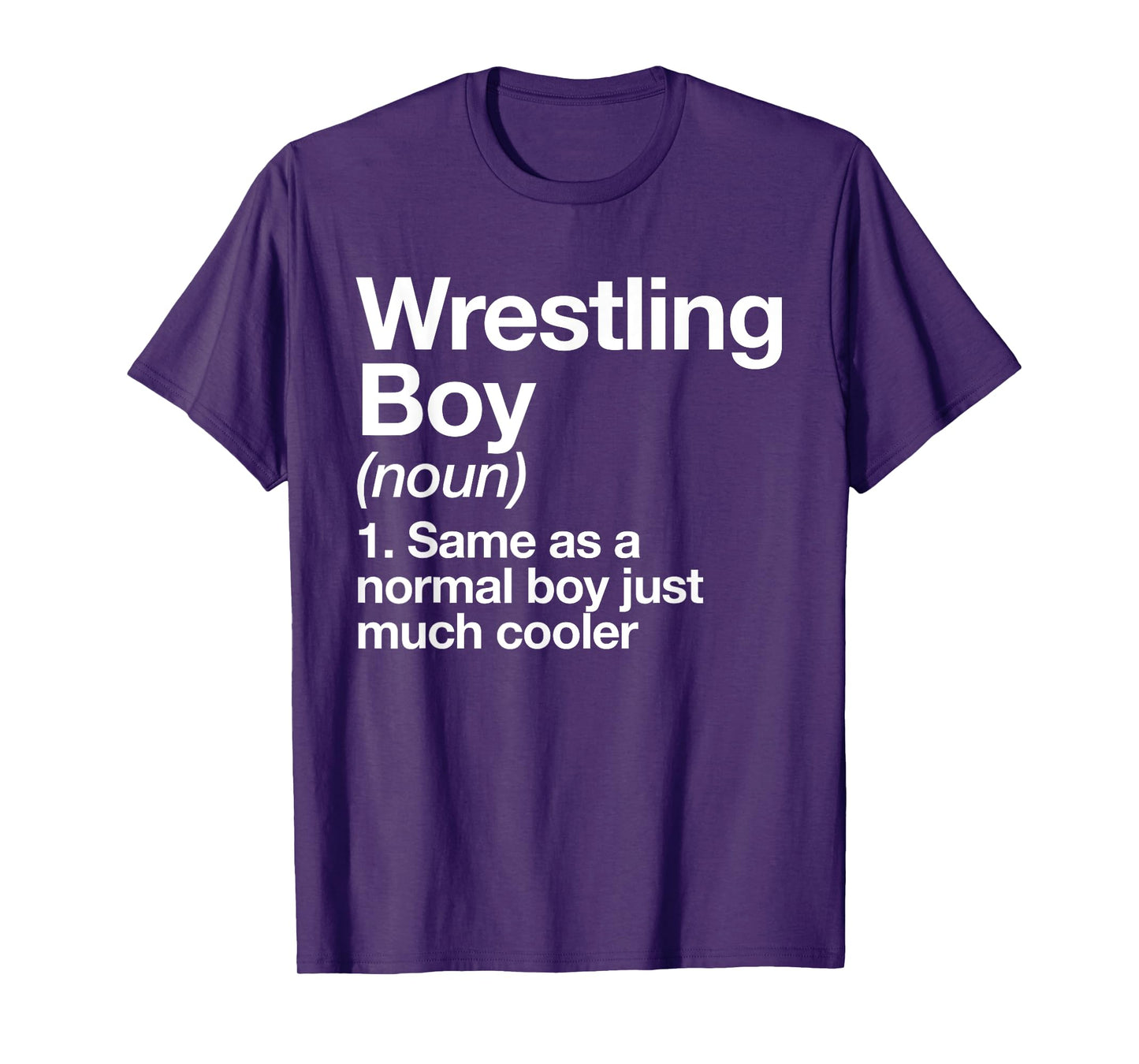 Wrestling Boy Definition Funny Sports T-Shirt