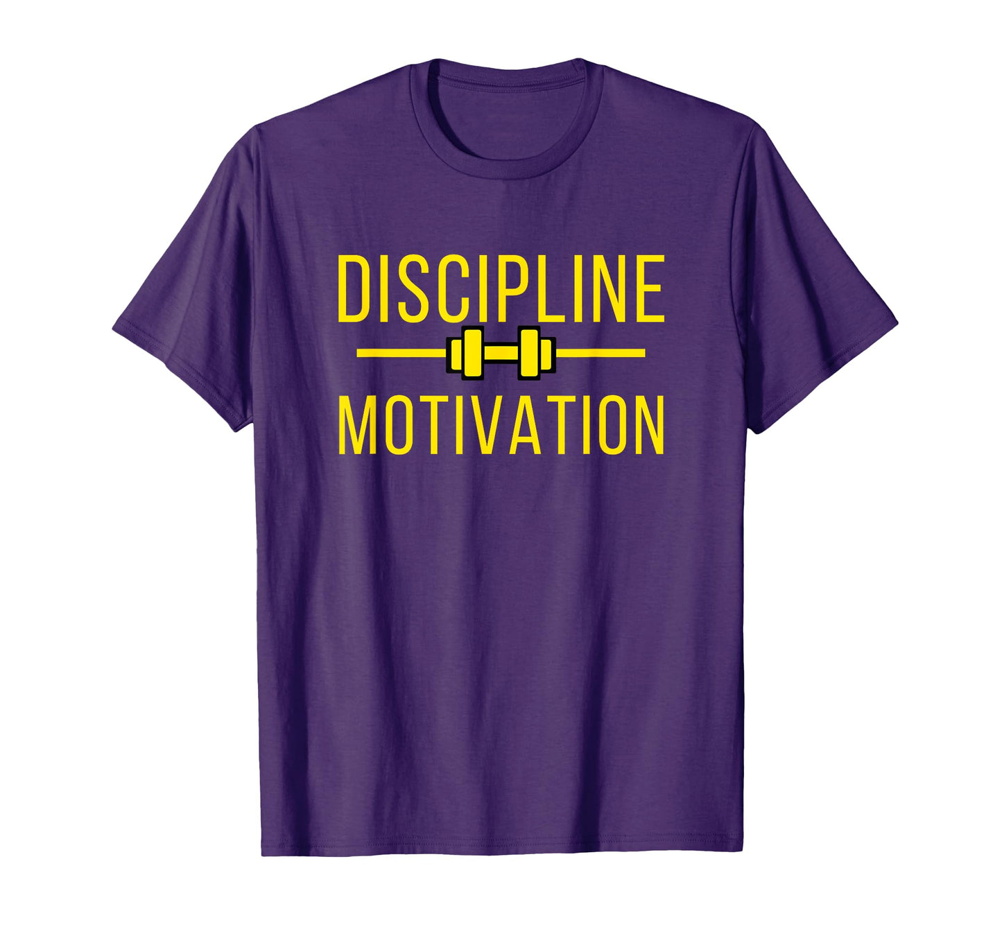 Discipline over Motivation Gym Pump Cover Gains T-Shirt