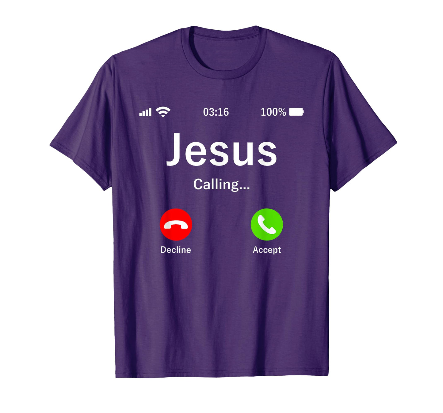 Jesus Is Calling - Christian T-Shirt