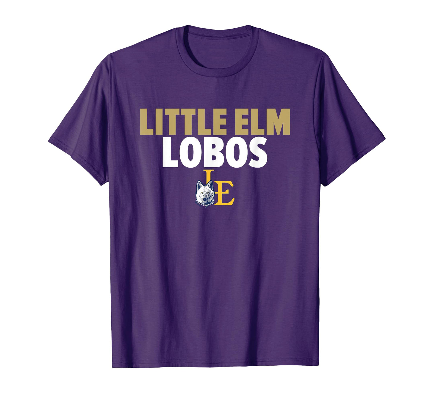 Little Elm Lobos Logo Bold HS T-Shirt