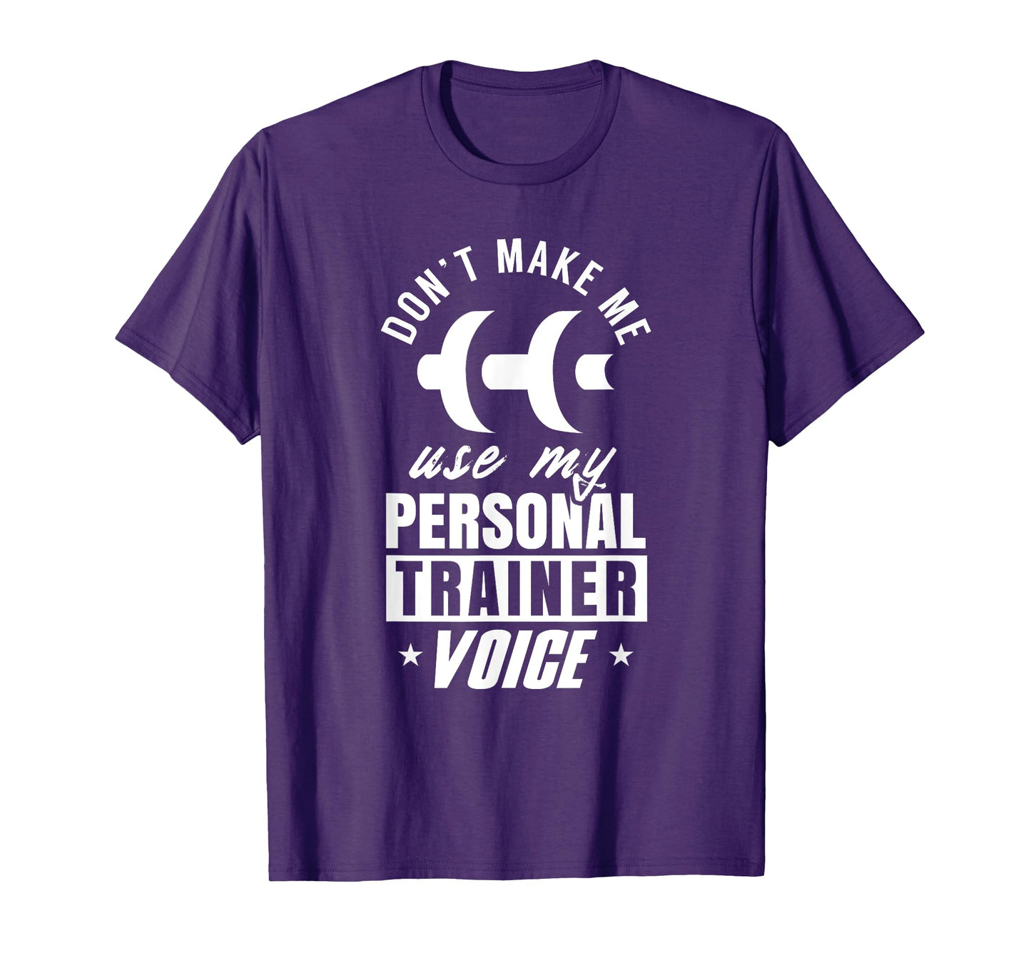 Personal Trainer Voice Workout Fitness Coach Instructor T-Shirt