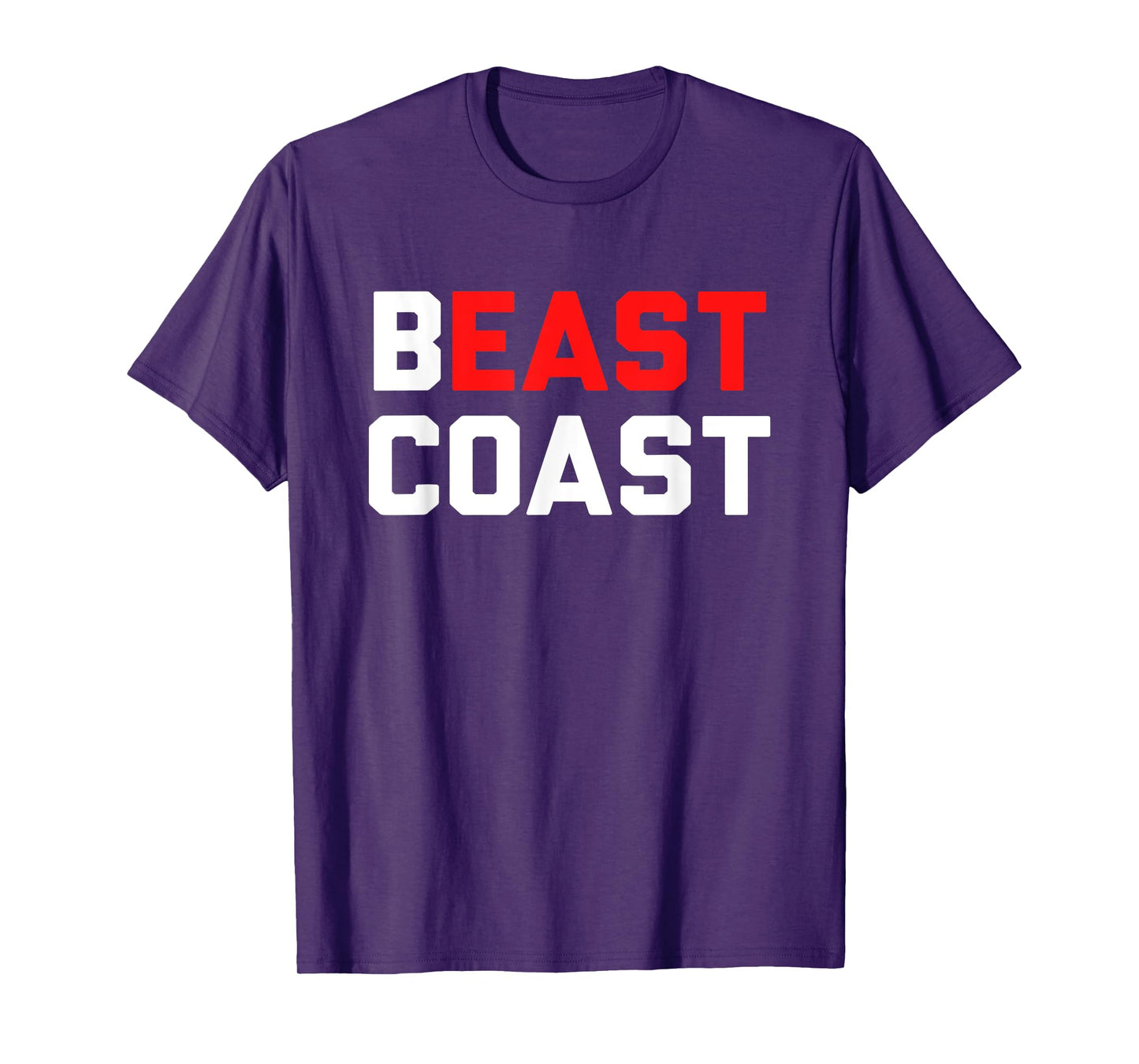 Beast Coast Novelty East Coast Gift T-Shirt